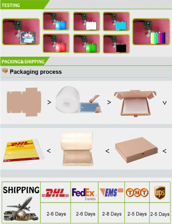 SP14N001-ZZA 5.1'' Touch Lcd Screen 240*128 CCFL 26 Pins