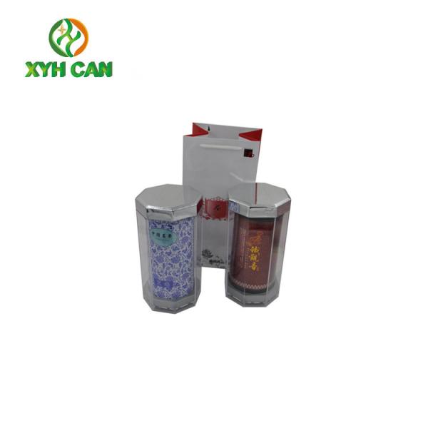 Recipiente de empacotamento do suporte do saquinho de chá de Tin Can Novel Design Silicone do chá para o empacotamento do chá