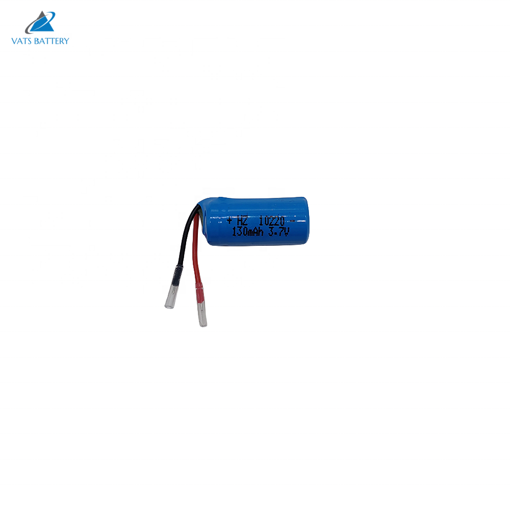 Wholesale Rechargeable Lithium Battery 10220 3.7V 130mAh with 5C Discharge for Toys and Electronics