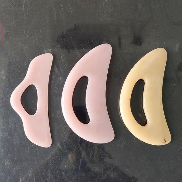 Customized Color Resin Gua Sha Massage Therapy Tools for Body Sculpting 20.5*8.7cm
