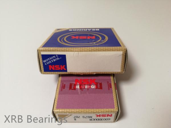 Agricultural Deep Groove Ball Bearings Single Row NSK 6205VVC3 25×52×15mm