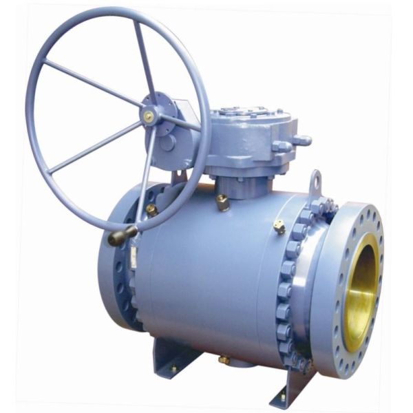 HOT API Standard Carbon Steel WCB 3-Piece Trunnion Mounted Ball Valve Flange Connection High Temperature Gas Use Industrial