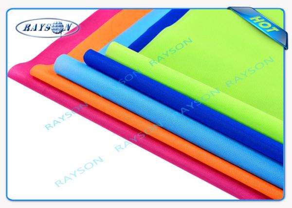 Azul 100% PP Spunbond Tnt não tecido para a mobília do sofá/o colchão mola do bolso