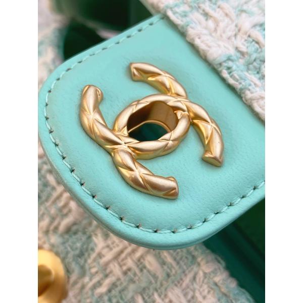 Girls Monogram Mini Designer Purses Chanel Mini Box Bag Green Pink