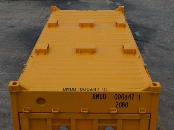 20 Foot Metal Shipping Containers , Storage Container With Side Doors Industrial