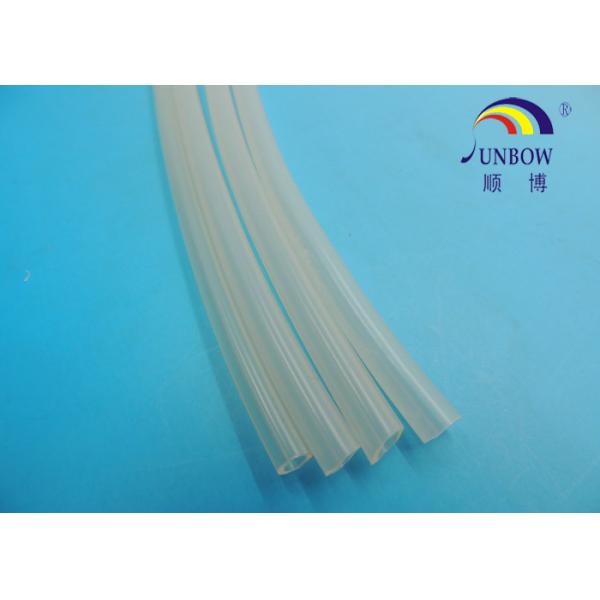 Transparent Silicone Rubber Tube / Clear Heat Shrinkable Tubing -40ºC - 200ºC