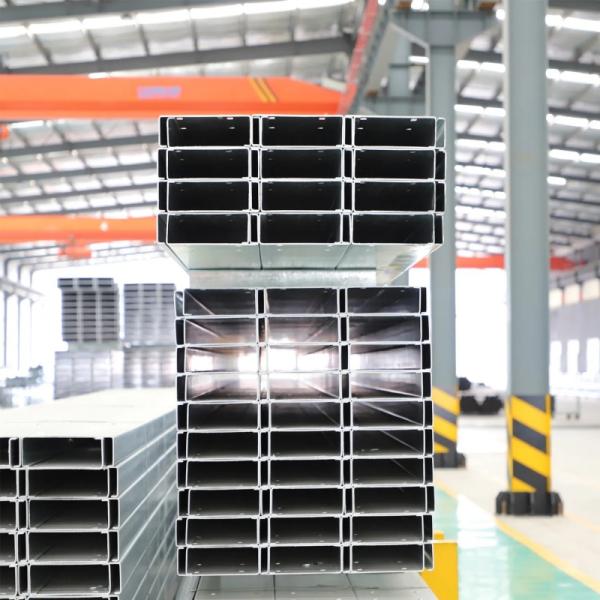 Solar C Channel Steel Bracket  Slotted Stainless Steel C Section Channel