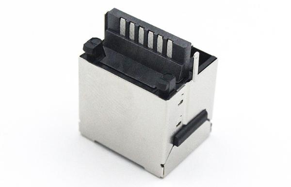 Rj11 Rj45 Jack 6p6c puerto del enchufe de teléfono de 180 grados solo sin el transformador TM52M511EBX11