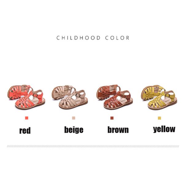 Wearproof Buckle Strap Kids Sandals Shoes