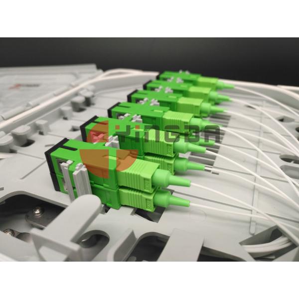 На открытом воздухе оптически сплиттер ПЛК терминальной коробки 1кс12, 12 коробка распределения ИП65 волокна ядров 3Порц
