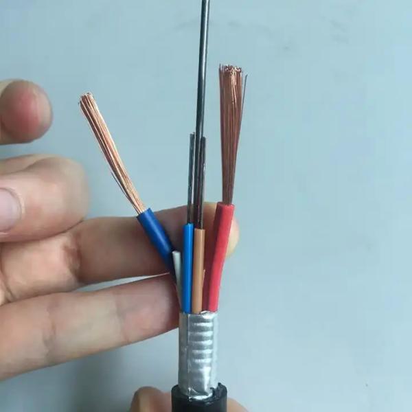 14Awg 18Awg 22Awg Copper FFiber Optic Cable Multimode For Efficient Communication