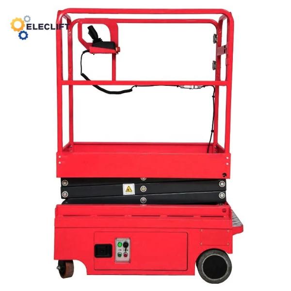 Extendable Platform Mini Scissor Lift With Overload Protection Safety Feature