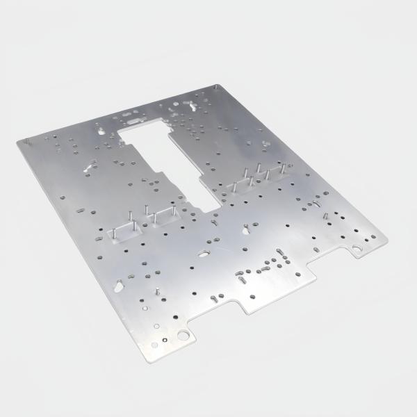 Painel decorativo de alumínio anodizado de precisão / Painel de interruptor de alumínio com resistência a impactos aumentada