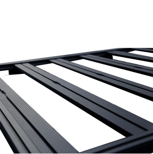 2017 JK Wrangler Roof Rack Powder Coated Luggage Rack and Aluminum Alloy Side Ladder