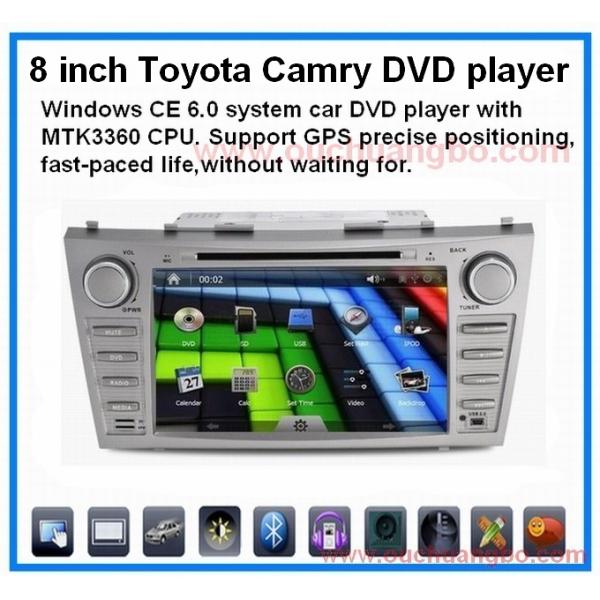 Ouchuangbo Toyota Camry 2007-2011 radio DVD with gps navigation bluetooth OCB-8611