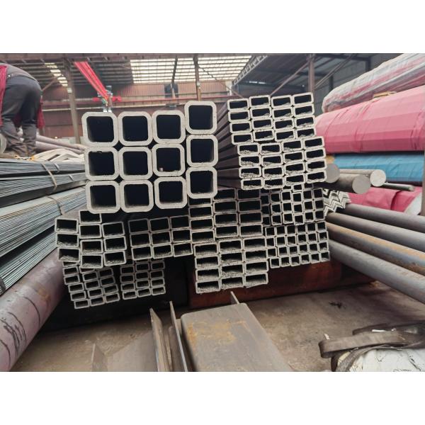 ASTM A500 GR.B Square Carbon Steel Tube Cutting Head Seamless Hot Rolled