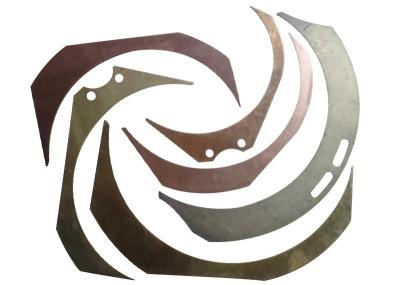 Matériel adapté aux besoins du client d'en cuivre de lame de découpeuse de papier de taille pour la fabrication de carton