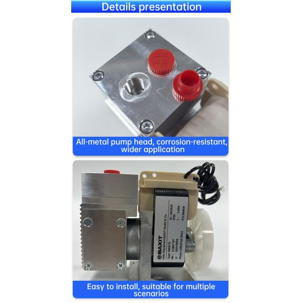 Bomba de vacío de diafragma BAXIT N86KNE N86KTE original y nueva, bomba de muestreo CEMS