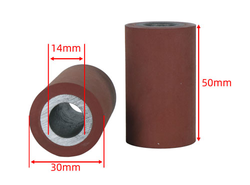 Резиновые ролики резиновые колеса 30*14*50мм Резные части резиновой ленточной машины