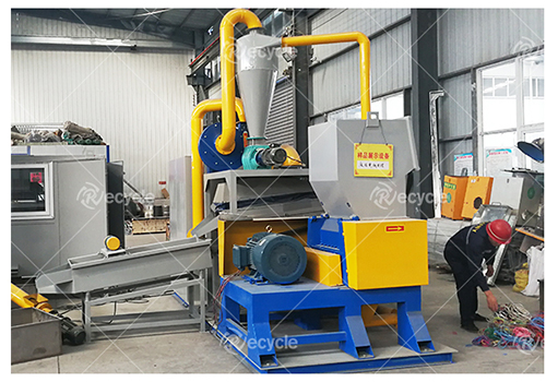 Машина для разделения проводов и кабелей для переработки металлолома мощностью 100-1000 кг/ч