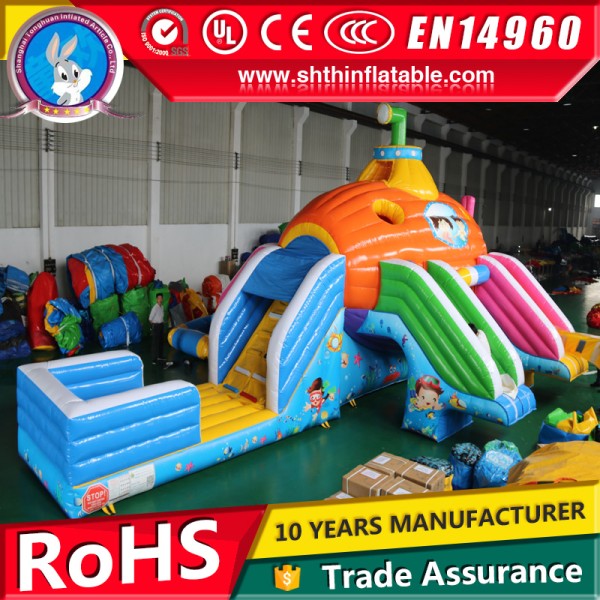 Cheap Inflatable Water Slide Water Park Game for Sale