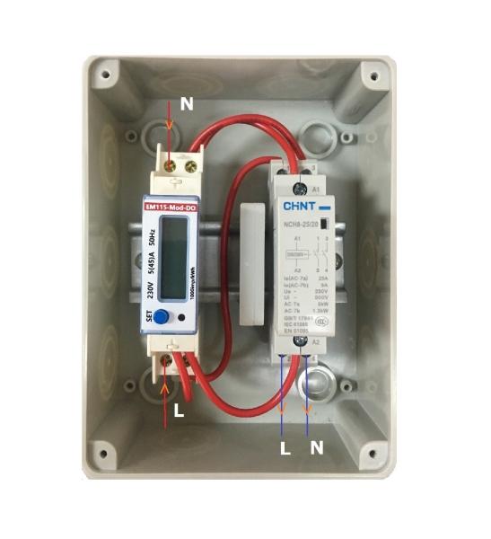 Electricity Meter with MID Certificate Measuring Energy Range 0-99999.9 KWh