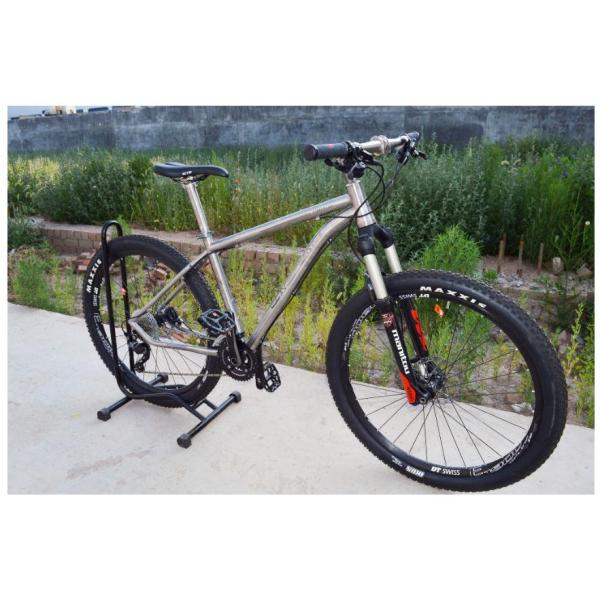 Road Bicycle Titanium Bike Components Extremely Light OEM Natural Gross Color