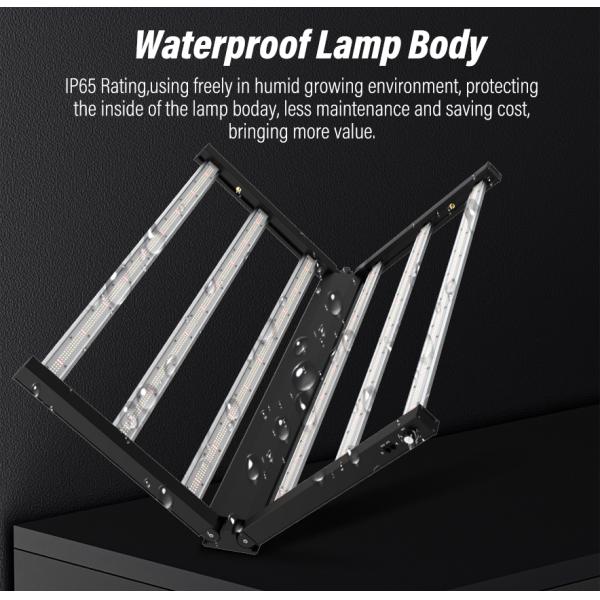 640W grow bars 0-10Volt Dimming RJ45 Channel 6 bars grow light for indoors or greenhouse medical plants cultivation