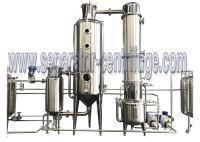 Ligne de production à la machine d'extraction de l'huile de chanvre de centrifugeuse de panier de vaporisateur d'effet simple