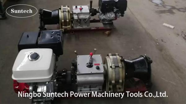 Diesel Powered Cable Winch Puller Liting / Hoist Fast 8T Pulling Force 80KN