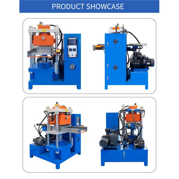 50T Vacuum Vulcanizing Press Machine Silicone Trademark Logo Making Machine