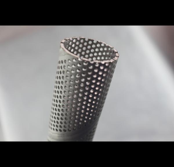 Nickel - Chromium Perforated Round Tubing For Agriculture Diamond Hexagon Patterns