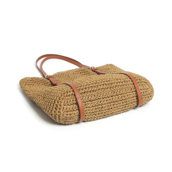 Original Purse Rattan Lafite Straw Bucket Bag Crochet Woven Personalised