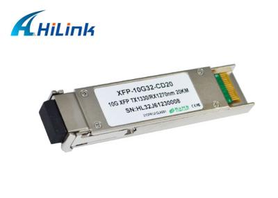 Rede Pluggable quente do transceptor do LC XFP da palavra simples, transceptor da fibra de 10 gigabits