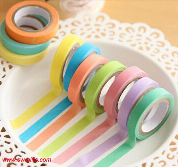 New Design DIY decorative adhesive paper sticky paper tape for scrapbooking Diary Gifts