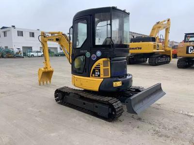 Mini Used Japan Excavator PC35MR-2 usou a máquina escavadora PC35 de KOMATSU
