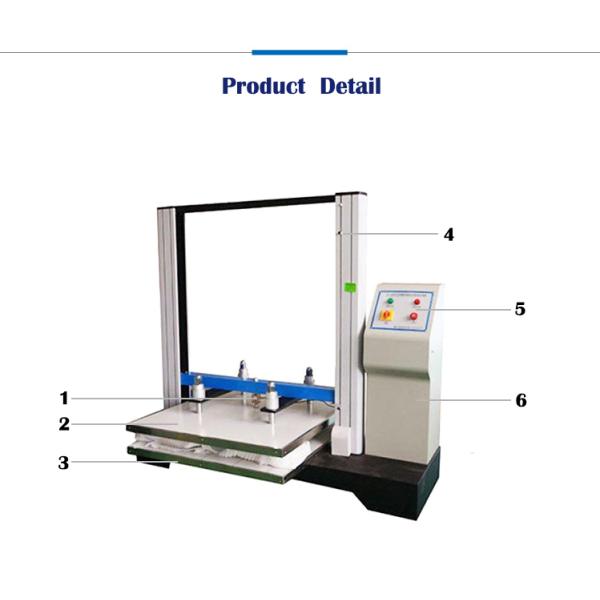 Тестер обжатия коробки компьютера для коробки проверяя выносливость забастовки