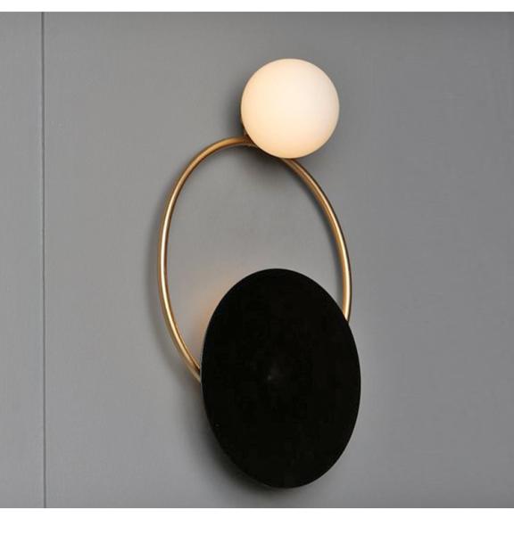 LED Wall bed lamp Designer Creative Spherical Metal Wall Lights Fixures (WH-OR-14）