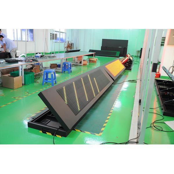 Наружный дорожный трафик VMS светодиодный доска сообщений Экран Макс 550w с прицепом 2560x1280 мм