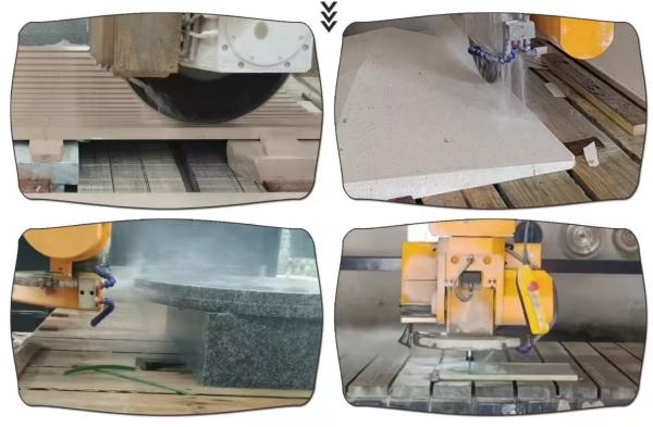 5軸ブリッジ石切断機 花崗岩大理石用プロフェッショナルソリューション