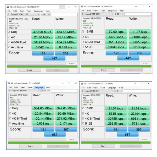 Привод K7N 2240 m 2 SATA SSDs 512GB SATA3.0 полупроводниковый для настольного ноутбука