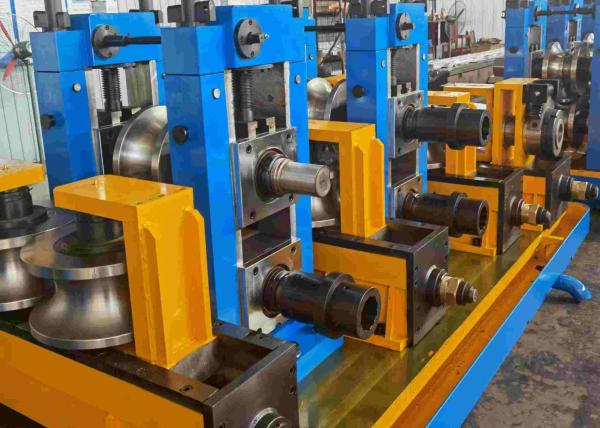Carbon Steel ERW Pipe Mill 25-60mm Round Tube Production Line