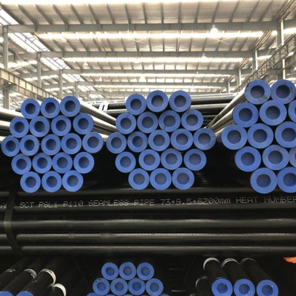 Api 5ct P110 Steel Oilfield Drill Pipe Hot Rolled Black Painted