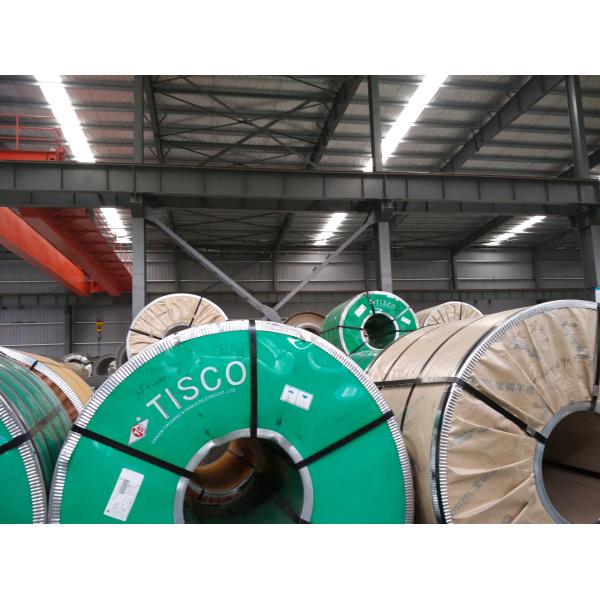 Acier inoxydable 441 bobine AISI 441 bobine en acier inoxydable 1.4509 bandes en acier inoxydable 2D finition pour tuyaux d'échappement