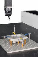 dispositivos elétricos rodapé/CMM coordenados óticos da máquina de medição 3D flexíveis