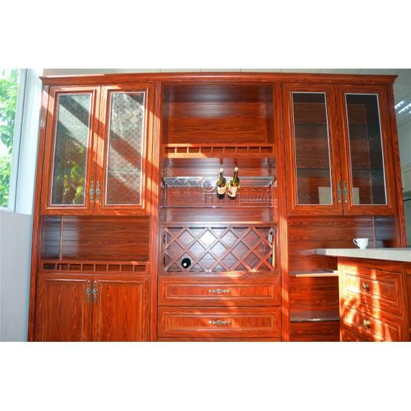 Durable Aluminum Alloy Carcase Material Bathroom Cabinet  Modern Style