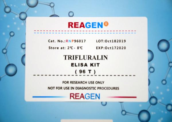 Effective Pesticide Residue Testing Kit Trifluralin ELISA Test Kit For Food Detection