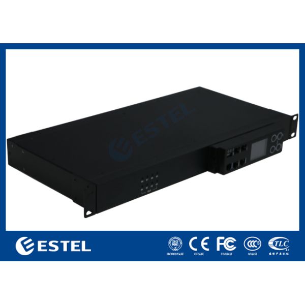 Smart Power Distribution Unit Designed for Space Utilization in Rack Mounted Environments with Compact 1U Size form Factory