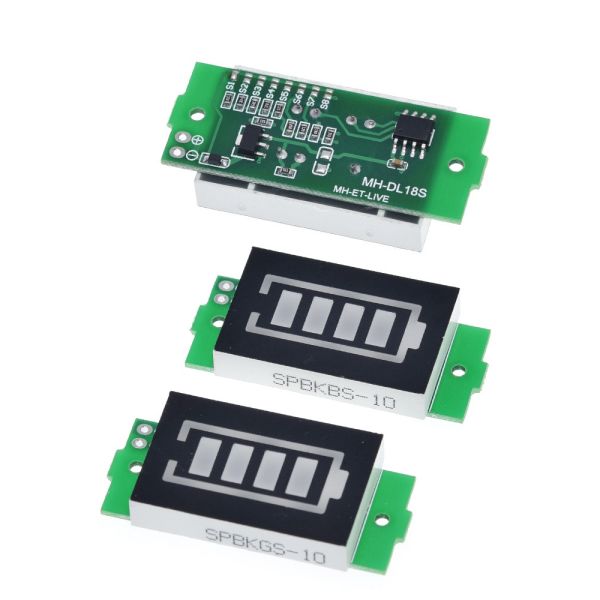 3-34V 1S-8S 5mA Lithium Battery Capacity Indicator Module