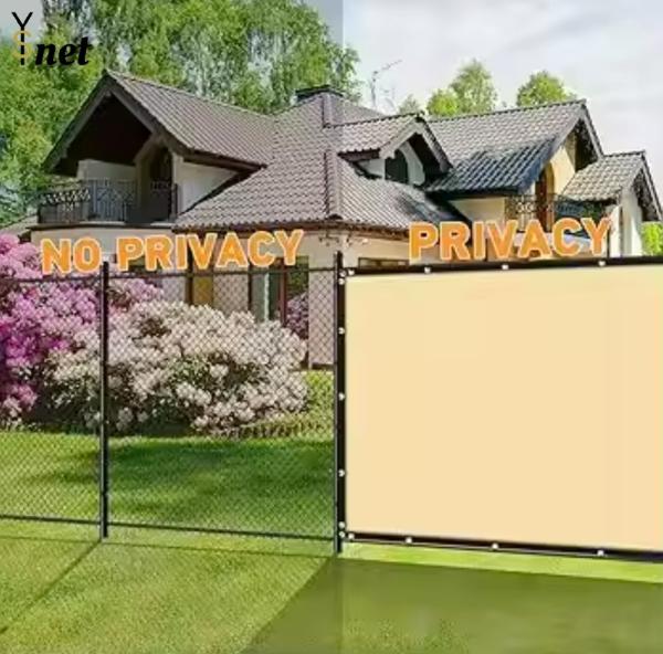HDPE Balcony Privacy Screen Fence 100GSM - 200GSM Breathable Privacy Fence